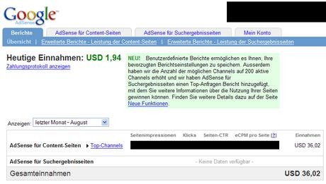 Adsense August