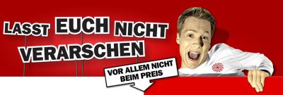 Lasst euch nicht verarschen