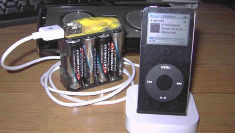 iPod Zusatzbatterie