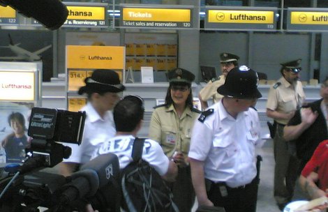 Englische Polizisten