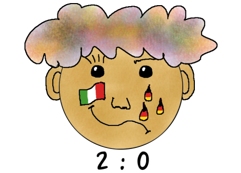 Deutschland - Italien 0:2